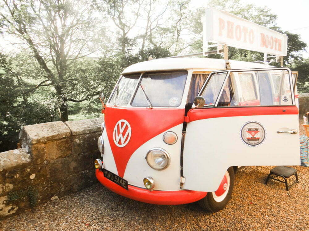 VW Splitscreeen Campervan with inbuilt photobooth
