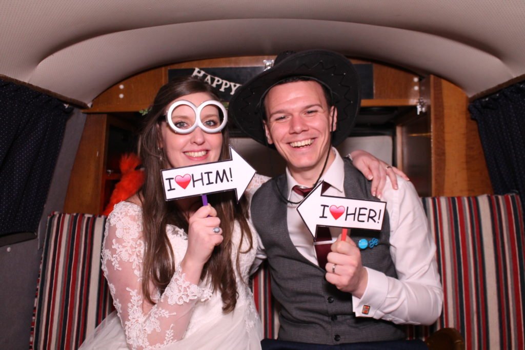 Photo Booth The Saddle Room bride and groom photo booth picture