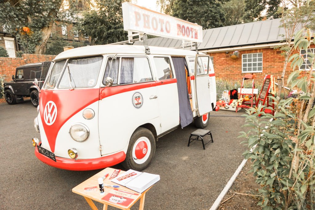 camper photo booth summerhill bowling club newcastle vw photo booth and guest book table