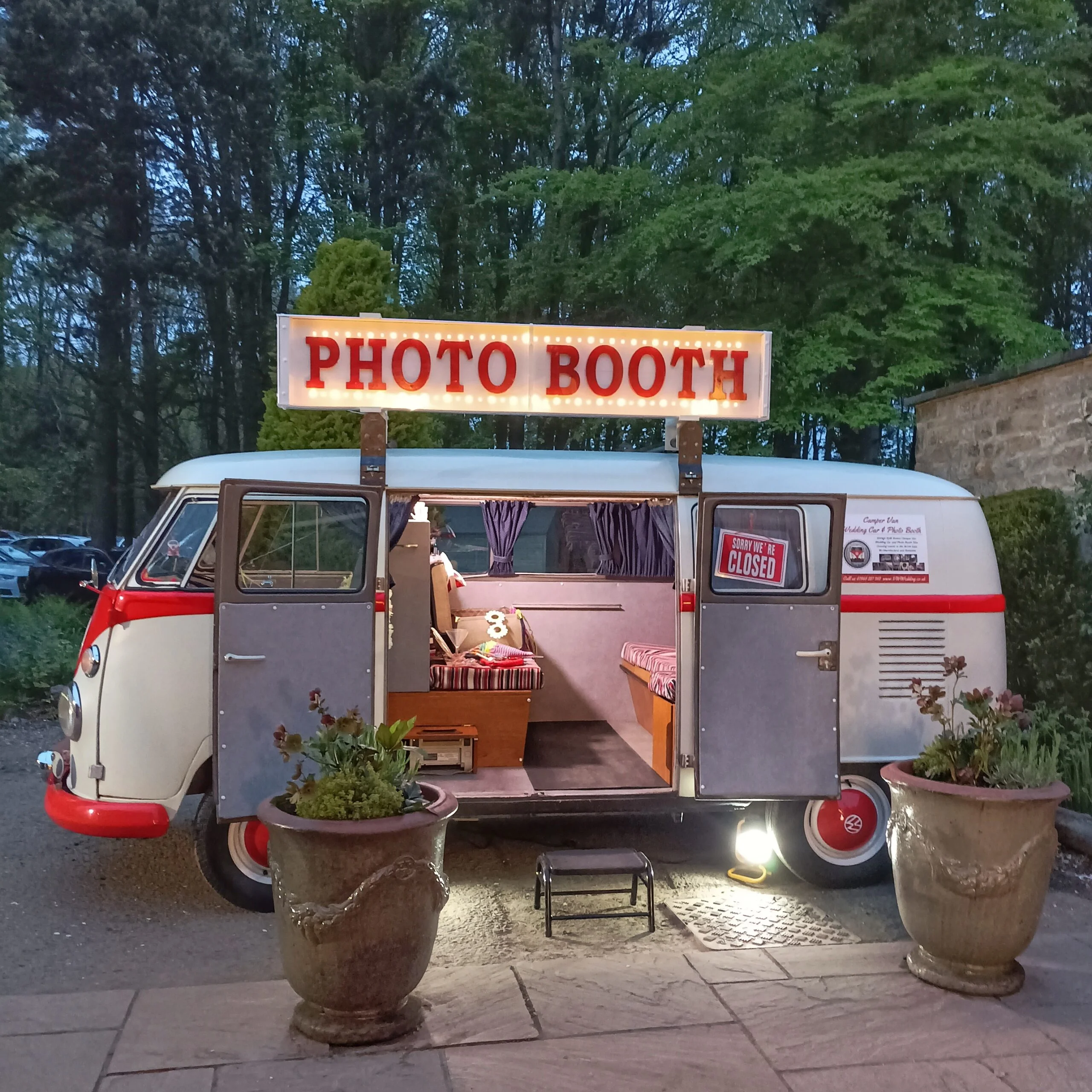luxury vintage vw photo booth