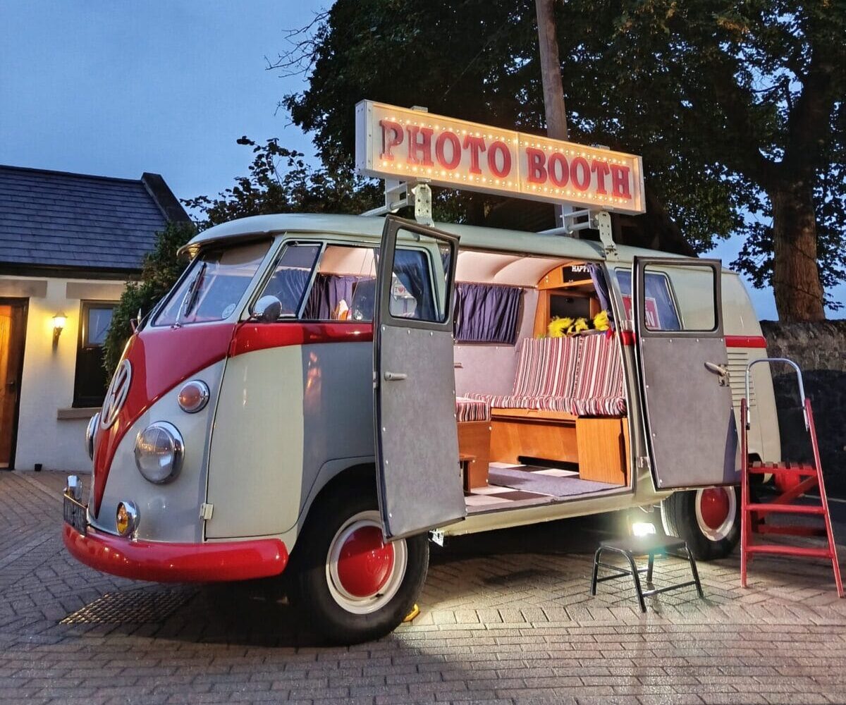photo booth south causey inn VW Campervan Photo Booth