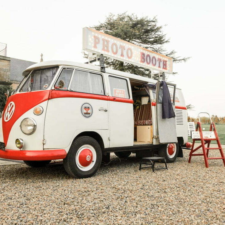 A Vintage VW Photo Booth in the North East Northumberland